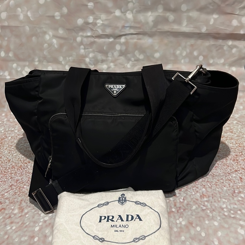 LIKE NEW! Prada Nylon Diaper Bag / Baby Bag - Picture 3 of 17